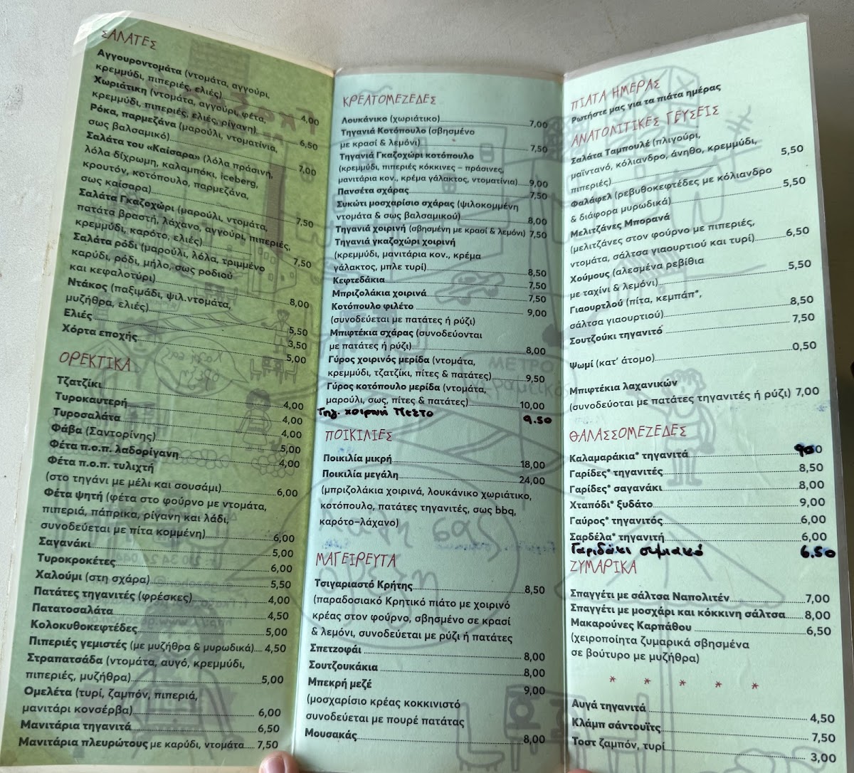 Menu Gazohori-2